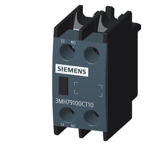 SIEMENS ACC CONTACTOR, 3MT7, 2NO, LATERAL MOUNTING POSITION