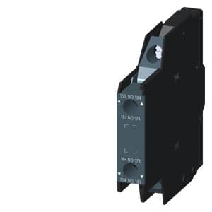 SIEMENS ACCESSORIES FOR CONTACTORS, MOTOR STARTER 1 (SINOVA), 3MT7, 2 NO+4 NC, FRONT MOUNTING POSITION