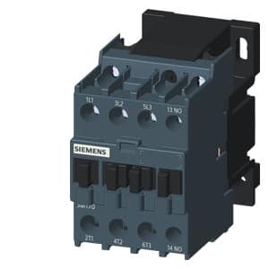 SIEMENS POWER CONTACTOR, SINOPLUS, 3MT7, 3P, 18…32A, 7.5kW, 1NO, 230VAC, SIZE S1