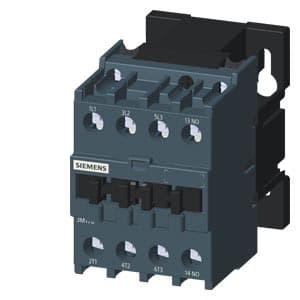 SIEMENS POWER CONTACTOR, SINOPLUS, 3MT7, 3P, 38…50A, 18.5kW, 1NO, 230VAC, SIZE S2