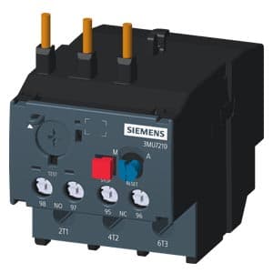 SIEMENS OVERLOAD RELAY, SINOVA, 3MU7, 28...36A, 18,5kW, FOR CONTACTOR SIZE 2, CLASS 10, SIZE S2