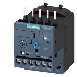 SIEMENS MOTOR STARTER OVERLOAD RELAY, 3RB, 1...4A, ELECTRONIC FOR MOTOR PROTECTION SIZE S00, CLASS 10E