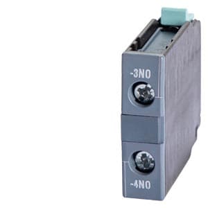 SIEMENS ACC MOTOR STARTER CONTACTOR, 3RT5.3...3RT5...7, 1NO+0NC, S2 TO S12