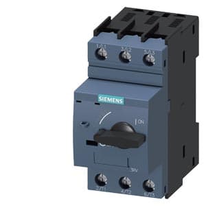 SIEMENS MOTOR STARTER PROTECTION, 3RV6, 16A, 7,5kW, WITHOUT AUX SWITCH, SIZE S0