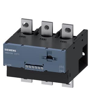SIEMENS SIMOCODE, 3UF, CURRENT VOLTAGE MEASURING MODULE V2; SET CURRENT 63...630 A, VOLTAGE MEASUREMENT TO 690 V