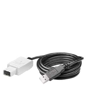 SIEMENS SIMOCODE, 3UF, USB PC CABLE FOR CONNECTION TO THE USB INTERFACE OF A PC LENGTH 2.5 m, FOR COMMUNICATION WITH SIMOCODE PRO OR SIRIUS 3RW44 SOFT STARTER OR SAFETY SYSTEM 3SK2 AND 3RK3 VIA THE SYSTEM INTERFACE