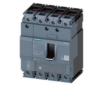 SIEMENS MCCB, 3VA1, 4P, 22...32A, 36kA, ADJUSTABLE TYPE, TM 220