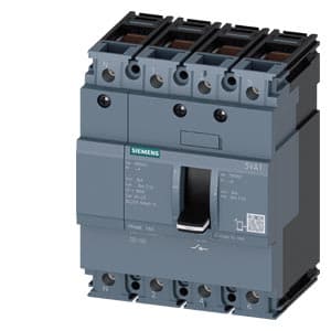 SIEMENS MCCB, 3VA1, 4P, 63A, FOR SWITCH DISCONNECTOR