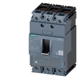 SIEMENS MCCB, 3VA1, 3P, 11...16A, 70kA, ADJUSTABLE TYPE, TM 220