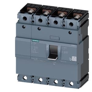 SIEMENS MCCB, 3VA1, 4P, 250A, NON ADJUSTABLE TYPE, FOR SWITCH DISCONNECTOR