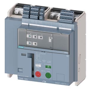 SIEMENS MCCB, 3VA2, 4P, 400...1000A, 110kA, ADJUSTABLE TYPE, ETU350-LSI