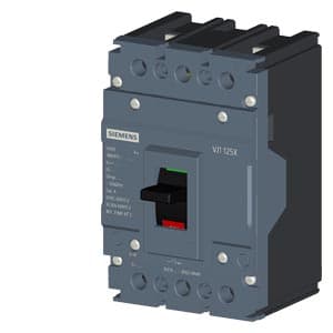 SIEMENS MCCB, 3VJ10, 2P, 63A, 25kA, NON ADJUSTABLE TYPE, TM