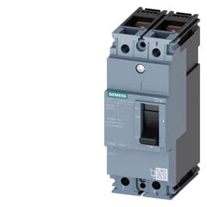 SIEMENS MCCB, 3VM1, 2P, 40A, 25kA, NON ADJUSTABLE TYPE, TM 210