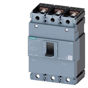 SIEMENS MCCB, 3VM1, 3P, 250A, 36kA, NON ADJUSTABLE TYPE, TM 210