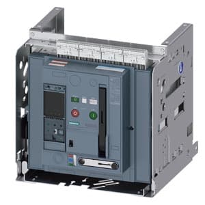 SIEMENS ACB, 3WA, 3P, 2500A, 66kA, D/O, ETU600-LSI