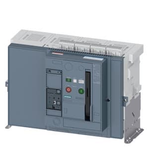 SIEMENS ACB, 3WA, 4P, 3200A, 85/66kA, F/T, ETU300-LSI