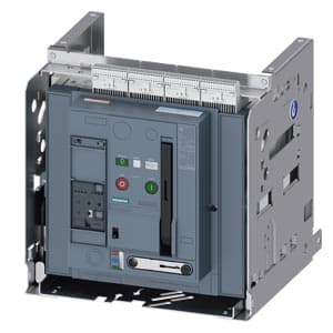 SIEMENS ACB, 3WA, 3P, 4000A, 66kA, D/O, ETU300-LSI