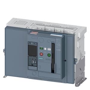 SIEMENS ACB, 3WA, 4P, 4000A, 66kA, F/T, ETU600-LSI, VT