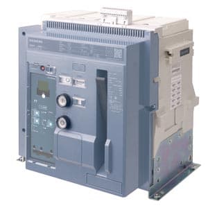 SIEMENS ACB, 3WJ, 4P, 1250A, 50kA, F/T, ETU350WJ-LSI