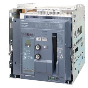 SIEMENS ACB, 3WJ, 4P, 1600A, 50kA, D/O, ETU350WJ-LSI