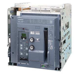 SIEMENS ACB, 3WJ, 4P, 1600A, 50kA, D/O, ETU360WJ-LSIG