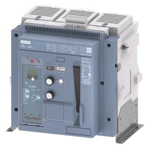 SIEMENS ACB, 3WJ, 3P, 2500A, 55kA, F/T, ETU350WJ-LSI