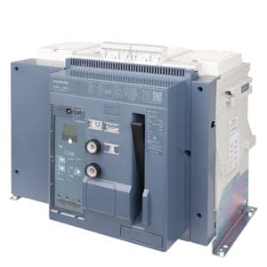 SIEMENS ACB, 3WJ, 4P, 4000A, 55kA, F/T, ETU350WJ-LSI, VT