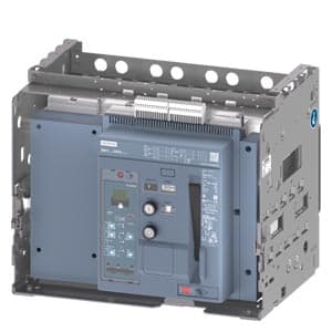 SIEMENS ACB, 3WJ, 4P, 4000A, 55kA, D/O, ETU360WJ-LSIG, VT