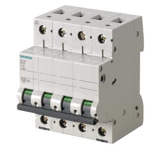 SIEMENS MCB, 5SL, 4P, 16A, 4,5kA