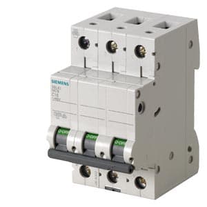 SIEMENS MCB, 5SL, 3P, 40A, 10kA