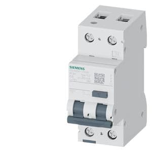 SIEMENS RCBO, 5SU9, 1P+N, 6A, 6kA, 30mA, 230VAC