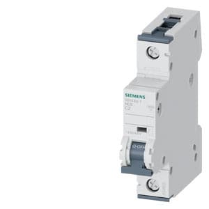 SIEMENS MCB, 5SY4, 1P, 2A, 10kA, EUROPE