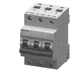 SIEMENS MCB, 5TJ, 3P, 25A, 10kA