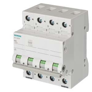 SIEMENS SWITCHING DEVICES ON/OFF SWITHES, 5TL1, 40A, 4 NO, 400 VAC