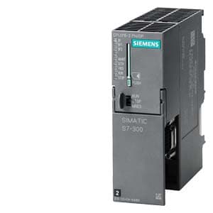 SIEMENS SIMATIC, S7-300 CPU 315-2 PN/DP, CENTRAL PROCESSING UNIT WITH 384 KB WORK MEMORY, 1ST INTERFACE MPI/DP 12 MBIT/S, 2ND INTERFACE ETHERNET PROFINET, WITH 2-PORT SWITCH, MICRO MEMORY CARD REQUIRED