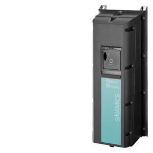 SIEMENS SINAMICS, G120P POWER MODULE PM230 WITH INTEGRATED CLASS A FILTER DEGREE OF PROTECTION IP55/UL TYPE 12 380-480 V 3 AC +10/-10% 47-63 Hz POWER LOW OVERLOAD 5.5kW at 150% 3s, 110% 57s, 100% 240 s; Ambient temperature -10 to +40 °C