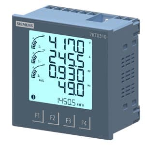 SIEMENS MULTI FUNCTION METER, SMART 7KT LCD DISPLAY CLASS 1