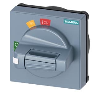 SIEMENS ACC MCCB, 8UD, HANDLE WITH MASKING FRAME STANDARD WITHOUT TOLERANCE COMPENSATION ACCESSORY FOR: 3VA1/2 100/160/250