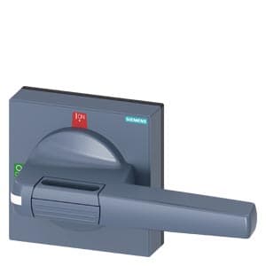 SIEMENS ACC MCCB, 8UD, HANDLE WITH MASKING PLATE STANDARD SIZE 100x 100, FOR SHAFT 10x 10, 0-I, HANDLE SIZE 140mm ACCESSORY FOR 3KD SIZE 4 3KF SIZE 4