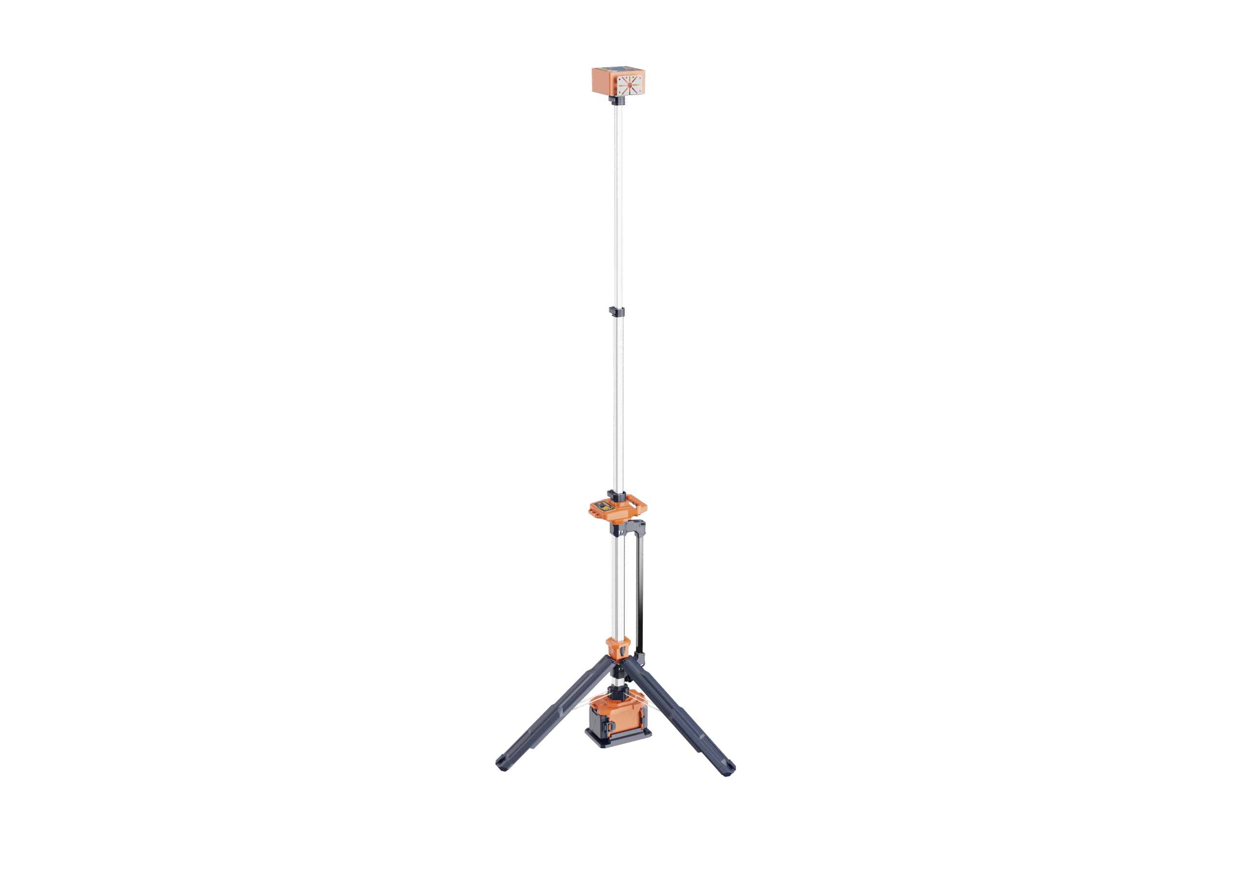 COMING, PORTABLE LIGHT, POWER PLATFORM, TL-400, 0.65M-2.2M, 10.000LM (AC-17.000LM), IP66, AC DIRECT PLUG-IN AVAILABLE, +3 D24-100 OR +1 D24-500 BATTERY AVAILABLE - Gambar 5