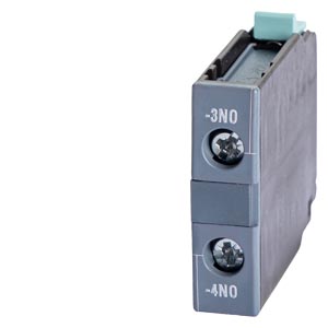 SIEMENS ACC MOTOR STARTER CONTACTOR, 3RT5.3...3RT5...7, 1NO+0NC, S2 TO S12