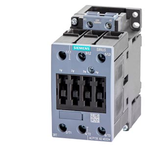 SIEMENS MOTOR STARTER CONTACTOR, 3RT5, 3P, 40...60A, 18,5kW, 220VAC COIL, SIZE S2 - Gambar 2