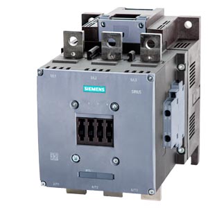 SIEMENS MOTOR STARTER CONTACTOR, 3RT5, 3P, 500...610A, 250kW, 2NO+2NC, 220....240VAC/DC COIL, SIZE S12 - Gambar 2