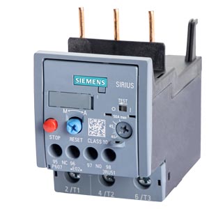 SIEMENS MOTOR STARTER OVERLOAD, 3RU5, 40...50A, SIZE S2, FOR MOUNTING ON CONTACTOR - Gambar 2