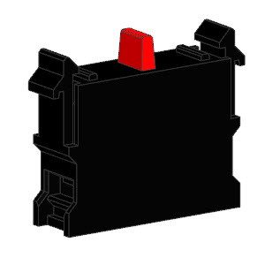SIEMENS COMMANDING AND SIGNALING DEVICES, CONTACT BLOCK ACTUATOR COMPONENT WITH 1 CONTACT ELEMENT SCREW TERMINAL, 1 NC - Gambar 4
