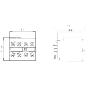 SIEMENS ACC MOTOR STARTER CONTACTOR, 3RT5.3/3RT5.4, 2NO+2NC, SIZE S2&S3 - Gambar 3