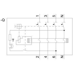 SIEMENS RCCB, 5SV4, 4P, 40A, 100mA - Gambar 6