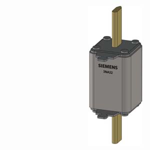 SIEMENS FUSE, 3NA3, LV HRC FUSE ELEMENT, NH2, In: 200 A, gG, UN AC: 500 V, UN DC: 440 V, FRONT INDICATOR, LIVE GRIP LUGS - Gambar 4