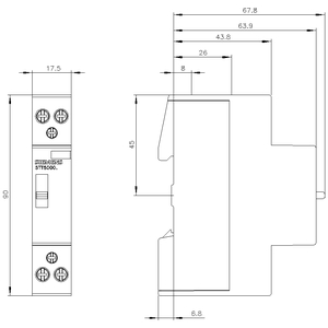 SIEMENS SWITCHING DEVICE, INSTA CONTACTORS WITH MANUAL SWITCH 0/I/AUTOMATIC, 20A, 2NO, 230VAC - Gambar 3