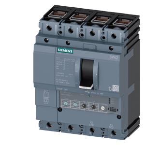 SIEMENS MCCB, 3VA2, 4P, 63...160A, 55kA, ADJUSTABLE TYPE, ETU350-LSI - Gambar 2